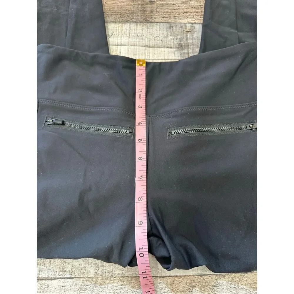 Athleta Women's Size S Black Stellar Cropped Zip Pocket Pant Activewear Office - Picture 5 of 10